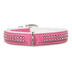 Hunter Halsbånd XS Modern Art Deluxe Pink - 24-30 cm