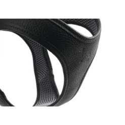 Hunter Hilo læder hundesele S sort hals 43-48 cm - blød komfort i hverdagen