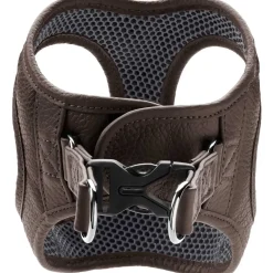 Hunter Hilo læder hundesele XXS-XS brun hals 30-34 cm - blød og let komfort