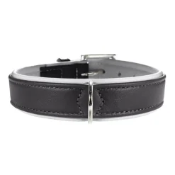 Hunter Hundehalsbånd læder Canada Elg Grå 60 - 46-52 cm