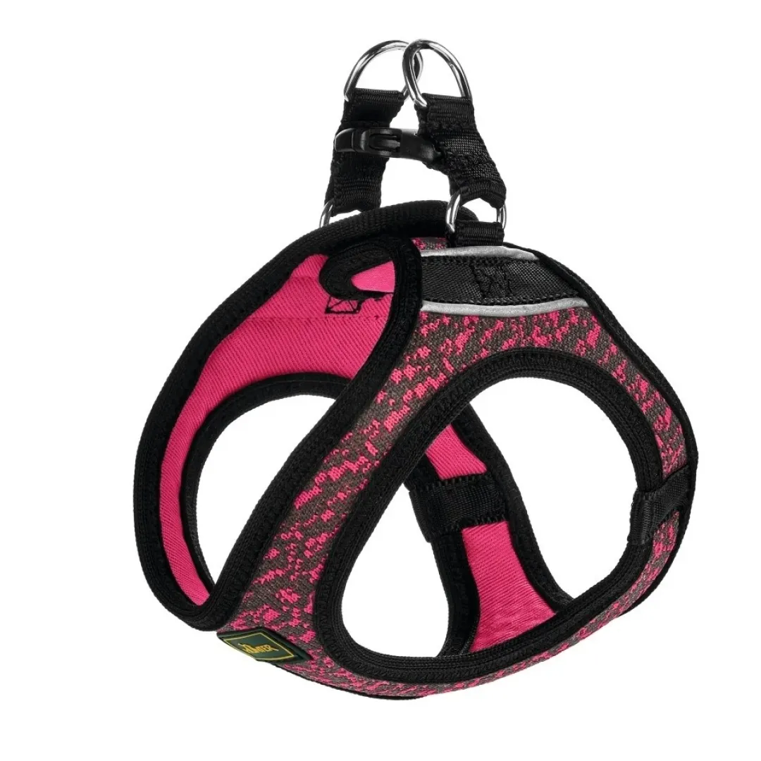 Hunter Hundesele Hilo Soft Comfort i pink XXS-XS