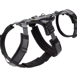 Hunter hundesele Safety Maldon Gråsort XS-S længde 38-62 cm 2,0 cm - sikker og smidig pasform