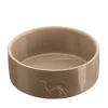 Hunter Keramikskål Osby 350 ml Beige - stilfuld foder- og vandskål