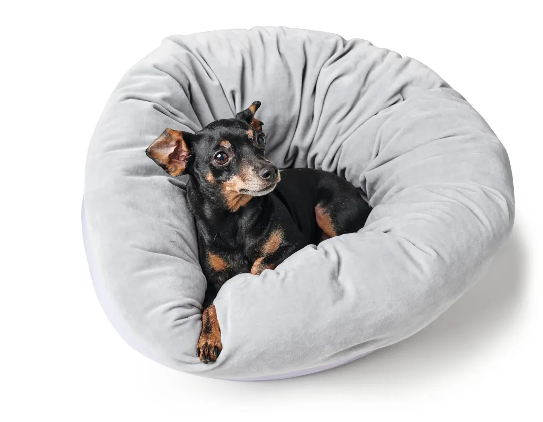 Hunter Miranda donut seng Ø 50 cm Lysegrå