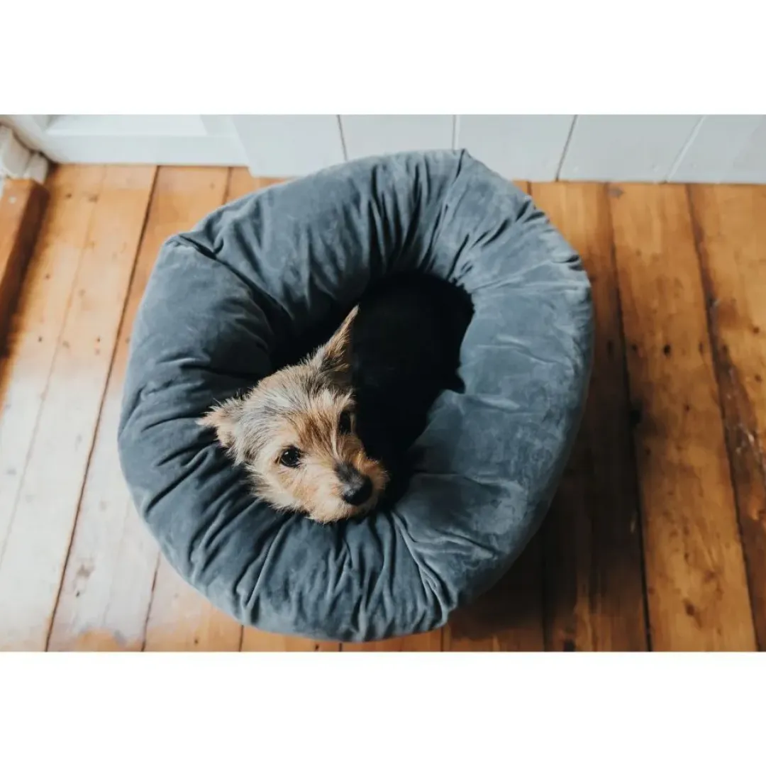 Hunter Miranda donut seng M Ø 50 cm Mørkegrå