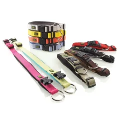 Hunter Neopren Plus hundehalsbånd oliven/sort 55 cm - 50-55 cm indstilling