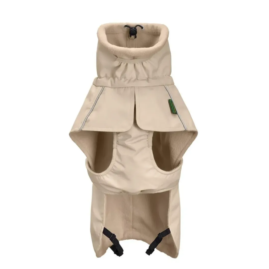Hunter Nordby hundefrakke str 30 creme