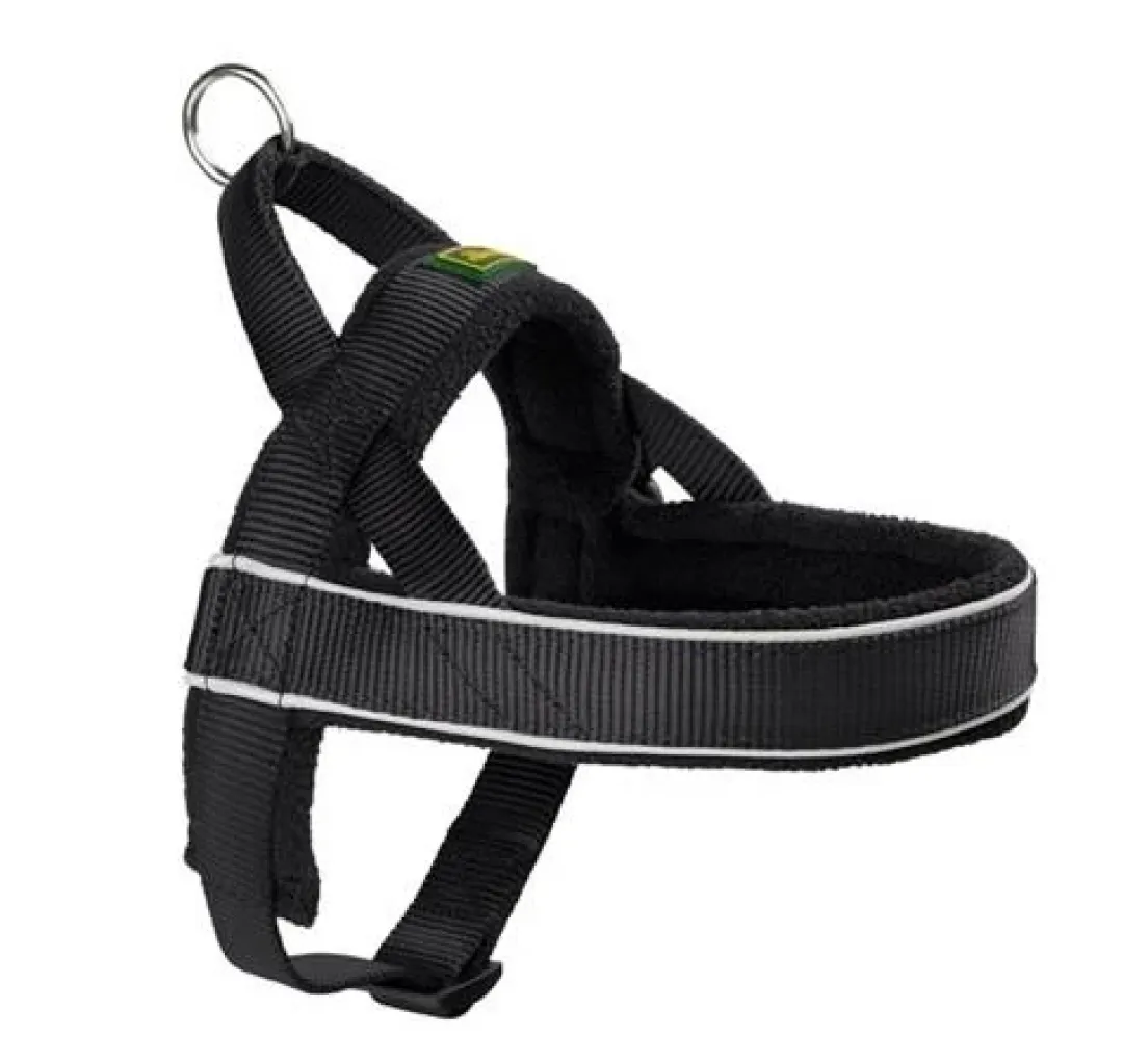 Hunter Norsk Racing hundesele XL Sort - 72-90 cm stærk og ergonomisk pasform