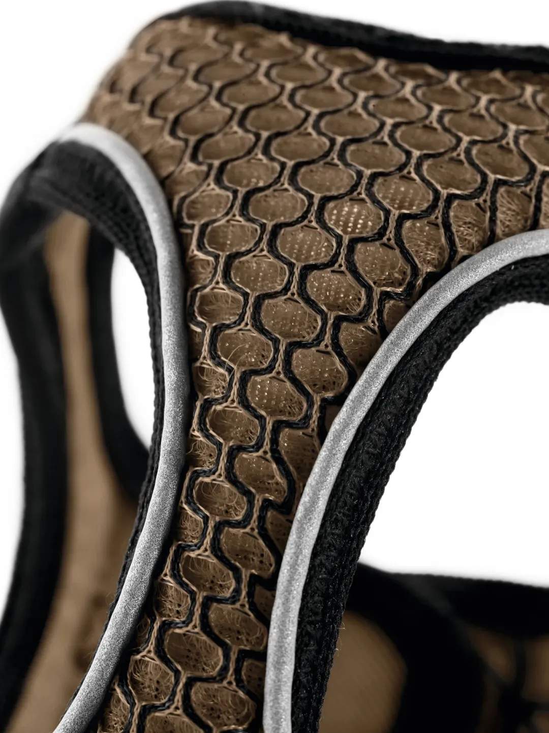 Hunter NY Hilo Comfort hundesele XS brun mave/bryst 36-40 cm - Let komfort og blød pasform