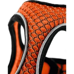 Hunter NY Hilo Comfort hundesele S-M orange just mave 52-58 cm - Let støtte med fleksibel pasform