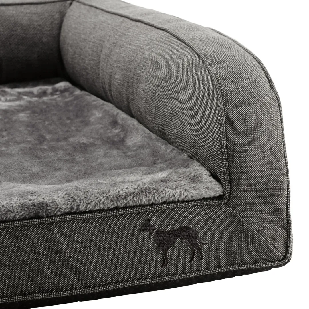 Hunter ortopædisk hundesofa Livingston Medium 80 x 60 cm Antracit
