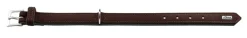 Hunter Softie hundehalsbånd brun 45 cm - 32-40 cm indstilling