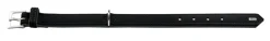 Hunter Softie hundehalsbånd 50 cm sort - 36-44 cm indstilling