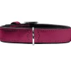 Hunter Softie hundehalsbånd 55 cm hindbær - 42-50 cm indstilling
