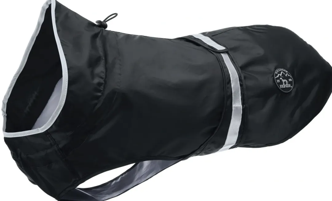 Hunter Uppsala Regnfrakke i Sort 75 cm
