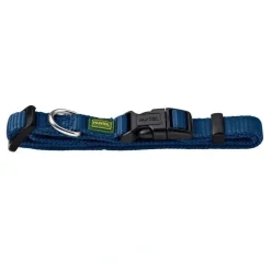 Hunter Vario Plus Halsbånd Mørkeblå S 30-45 cm - Komfortabelt og justerbart hundehalsbånd