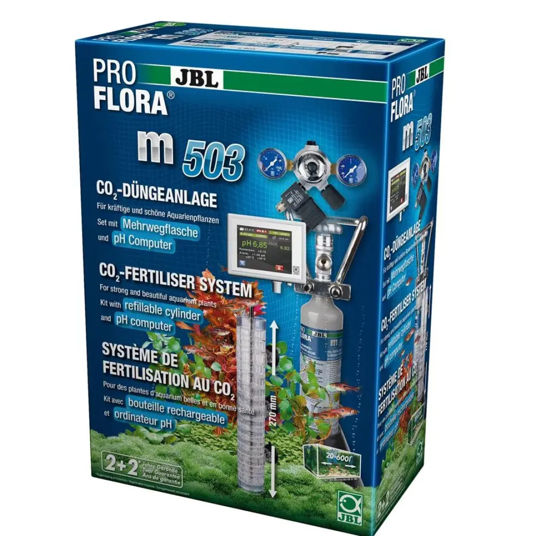 JBL PROFLORA M503 med 500 g Co2 og pH control instrument