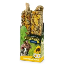 JR Farm ys Gnaverstænger Grainless Solsikke og Kamille 140 g