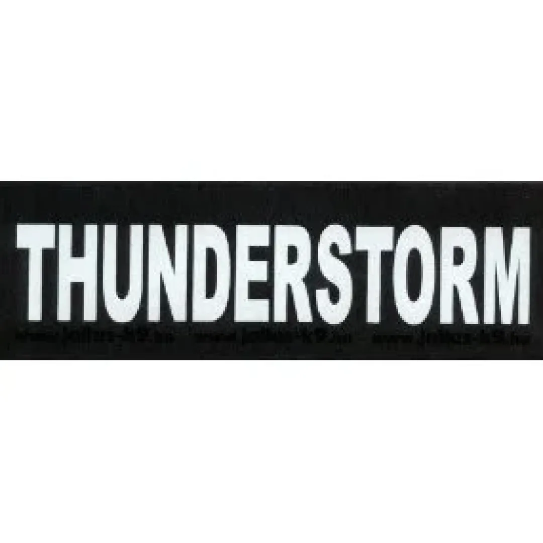 Julius K9 hundeskilt Thunderstorm lille