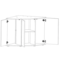 Juwel Akvarium Juwel Akv. Bord/skab Sbx Trigon 350 Eg