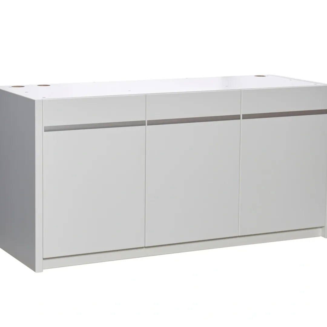 Akvastabil Kabinet 576 L 160x60x79 cm til MOVE i Hvid