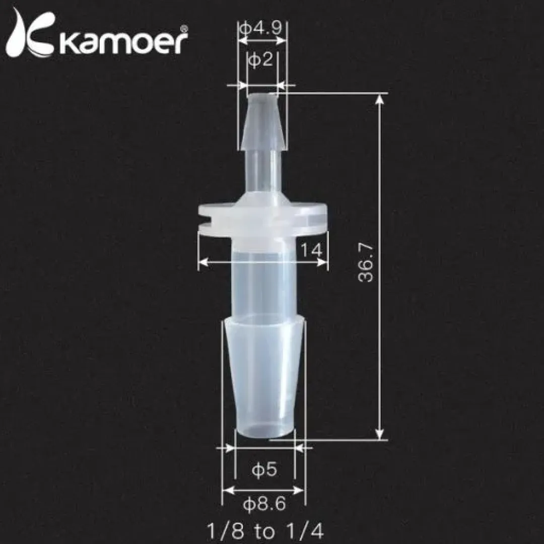 MiniZoo Kamoer rørstik 1 / 8'-1/4 '3,2 mm til 6,3 mm