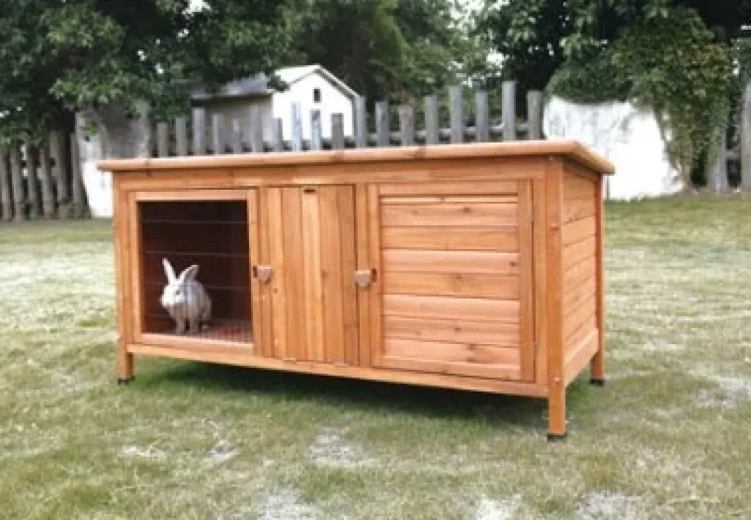 MiniZoo Kanin Udebur Ferie med ben i 159.5x67x82.5 cm