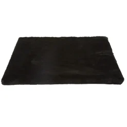 Kattens No. 1 Kattens no 1 Bund med plys 57x57 cm Sort