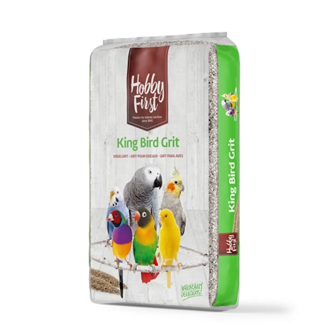 King premium foder King Essential Fuglegrit med trækul 20 kg