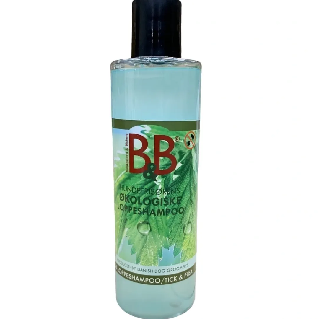 B&B Økologisk Hundeshampoo Økologisk Loppeshampoo til hund 250 ml