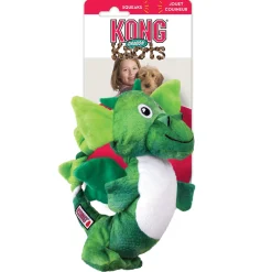 Kong Dragon Knots Hundelegetøj - sjov bamse med reb