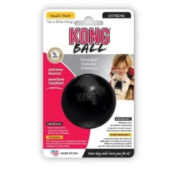 Kong Extreme Ball Small - ekstra slidstærk bold til små hunde