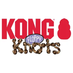 Kong Holiday FloppyKnots Fox S/M - jule hundelegetøj