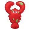Kong Hundelegetøj Belly Flops Lobster Rød M 28 cm - sjovt vandlegetøj