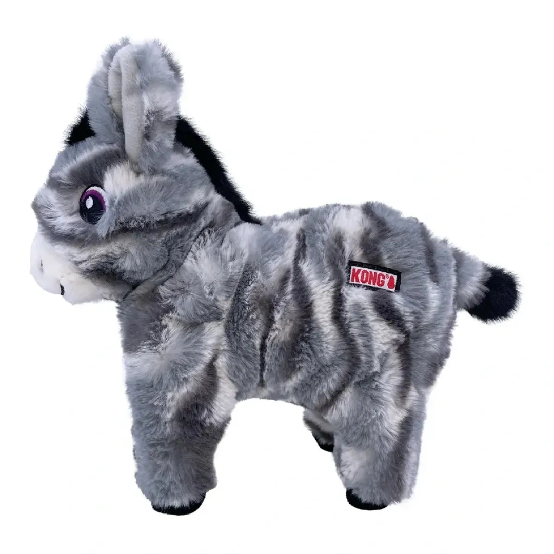 Kong Low Stuff Stripes Donkey 25x27x8,5 cm - æsel bamse til hunde