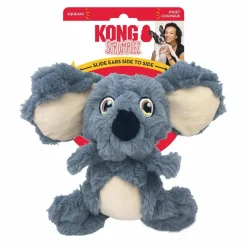 Kong Scrumplez Koala M - blød koalabamse med sjove pibelyde