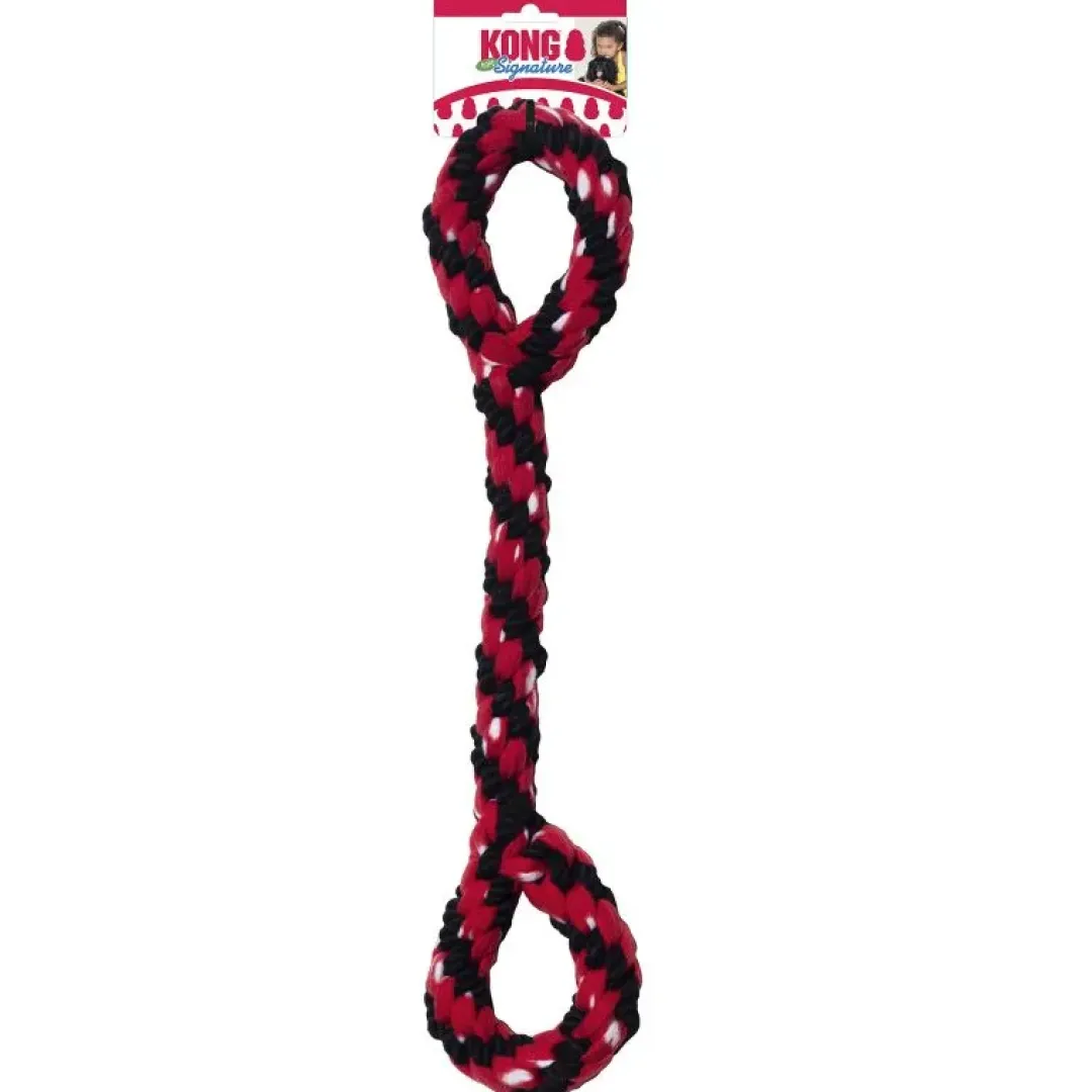 Kong Signature Reb Dobbelt Ring 59 cm Flerfarvet - hundelegetøj