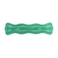 Kong Squeezz Dental Stick Grøn M 19 cm - pivelegetøj med tandpleje