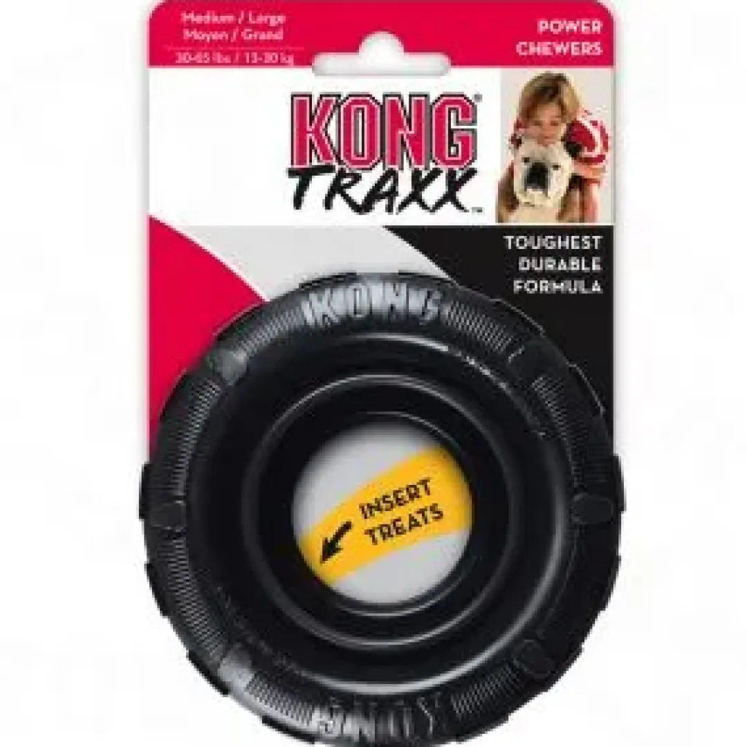 Kong Tyres Medium - dækformet tyggelegetøj