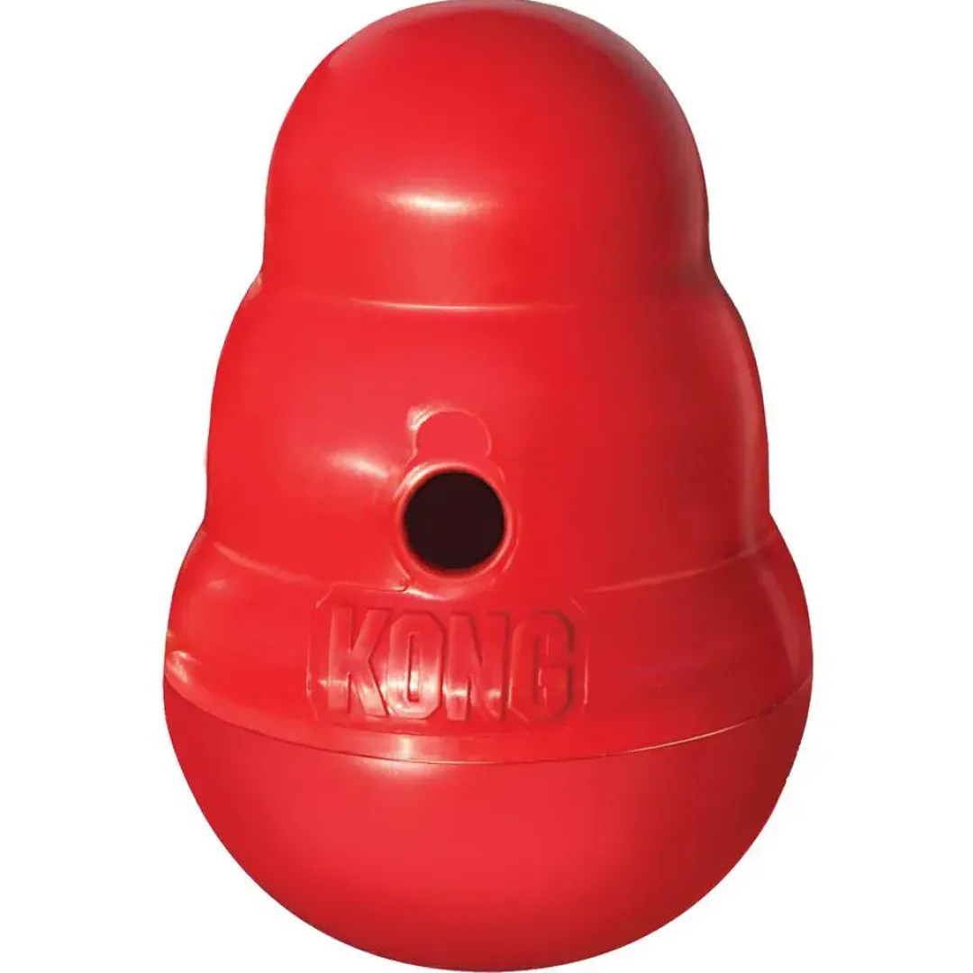 Kong Wobbler Small - snacklegetøj til hunde
