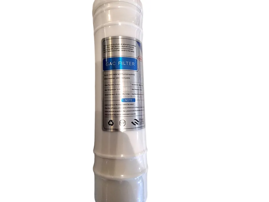 Omvendt Osmose Anlæg & Osmosevand Krausen Inline 2,5 tomme GAC filter (kulfilter)