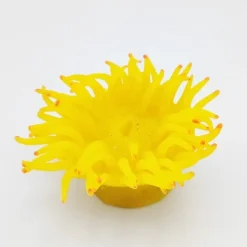Blau - Aquaristic Kunstig koral Heteractis crispa M (Yellow)
