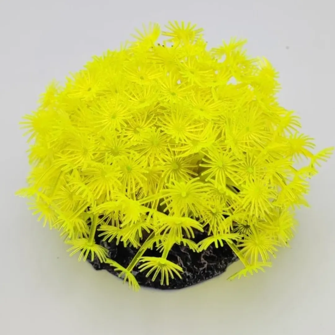 Blau - Aquaristic Kunstig koral Xenia (Yellow)