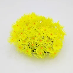 Blau - Aquaristic Kunstig koral Zoanthus (Yellow) 8x6x5 cm