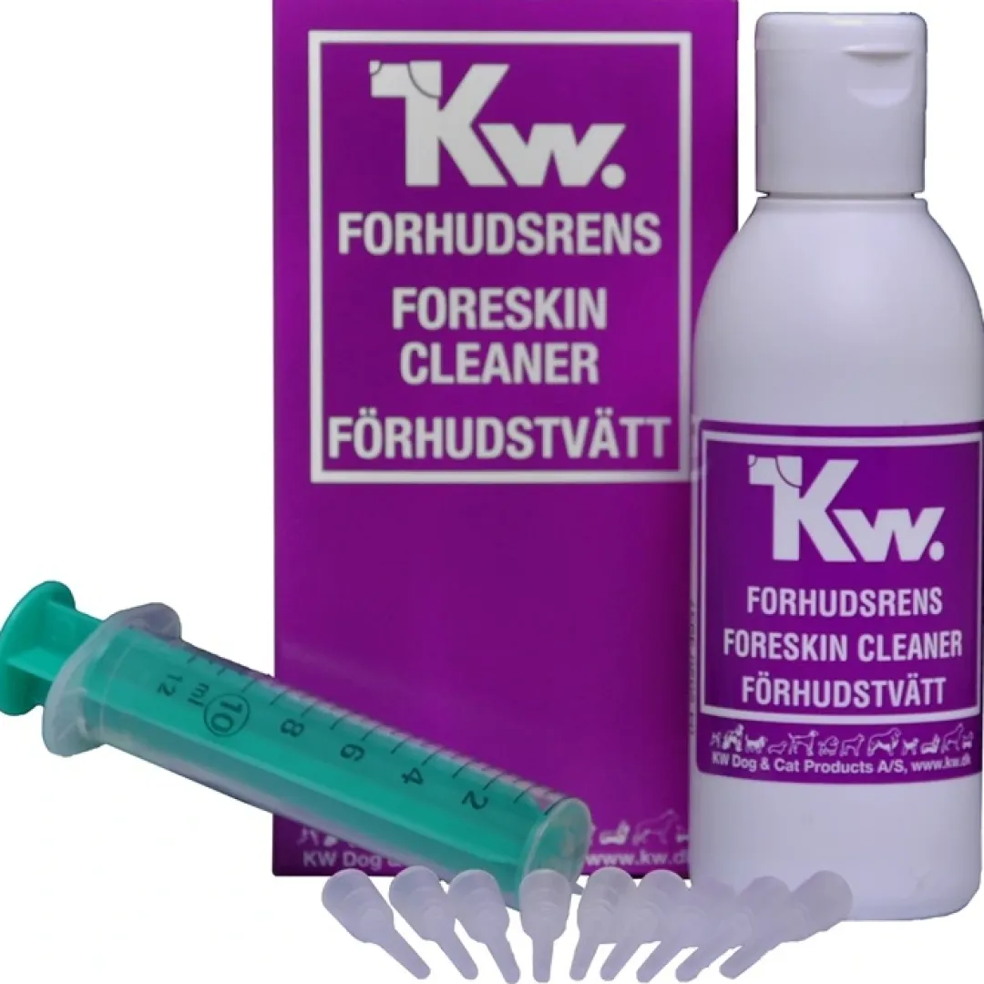 KW Hunde og Katteartikler KW Forhudsrens 100 ml