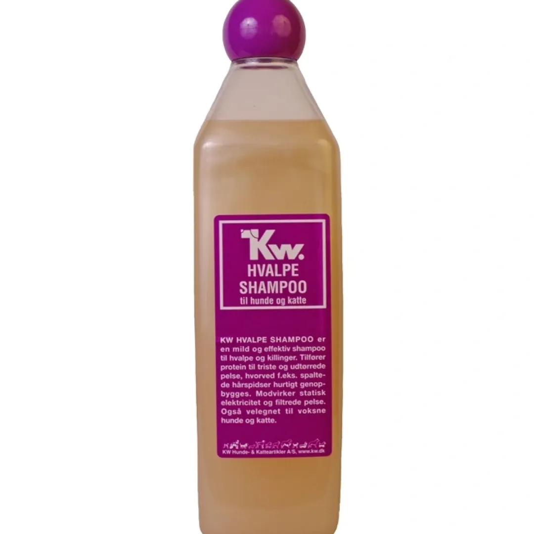 KW Hunde og Katteartikler KW Hvalpe Shampoo 500 ml