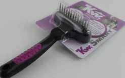 KW Hunde og Katteartikler KW Smart flex strigle med rulletænder small