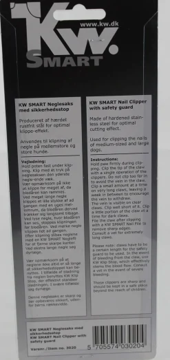 KW Hunde og Katteartikler KW Smart Neglesaks med sikkerheds stop