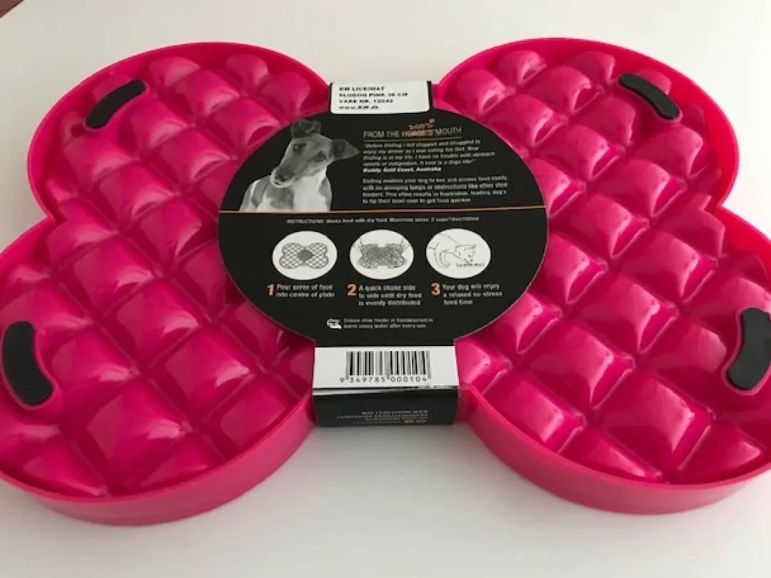 LickiMat Slowfeeder Slikkeplade 32 cm - slowfeeder plade til hunde
