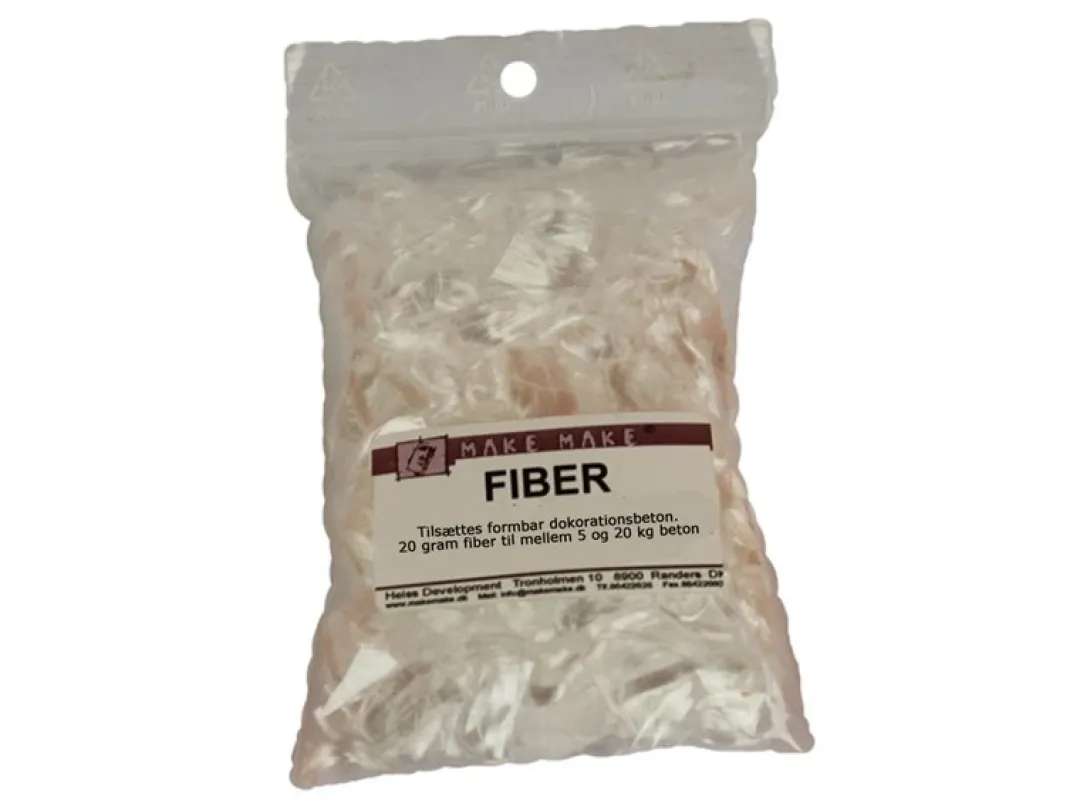 Make Make MakeMake Fiber til beton 15 gram